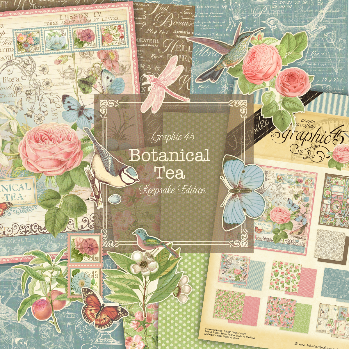 A Garden of Inspiration: Botanical Tea Keepsake Kit + Exclusive Die ...