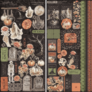 Ghostly Greetings Sticker Set