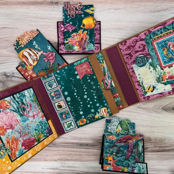Seas the Day Album Kit – Graphic 45 Papers