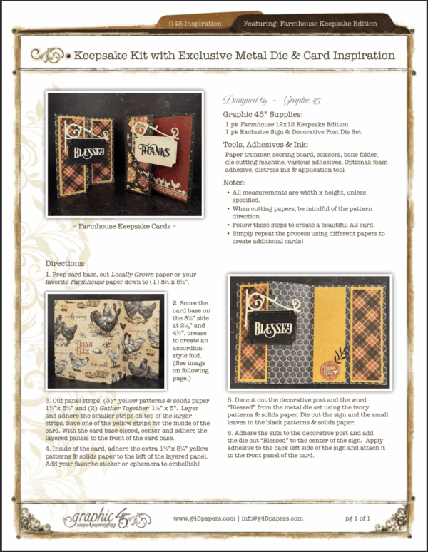 Album, Card & Keepsake Kit Trio Subscription (save 10%) – Graphic