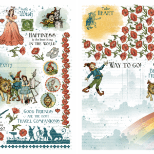 Wonder of Oz Rub-on Transfers