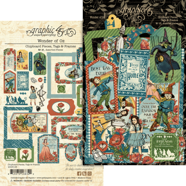 Wonder of Oz Retail Package – Graphic 45 Papers