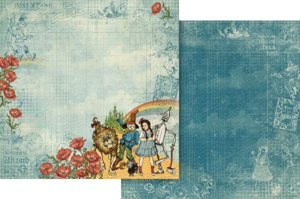 Wonder of Oz 8×8 Collection Pack – Graphic 45 Papers