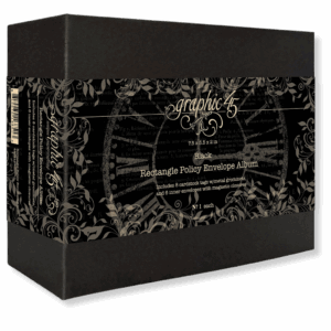 Rectangle Policy Envelope Album — Black