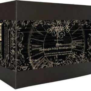 Rectangle Policy Envelope Album — Black