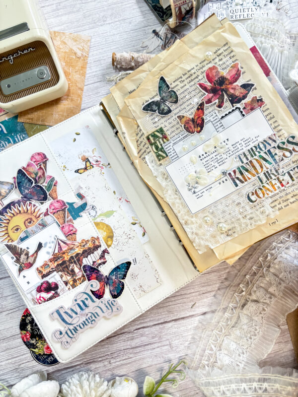 Junk Journal Your Way Through the Year! A Calendar Keepsake Album