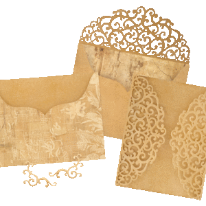 Ornate Gatefold, Envelope & Pocket Die Set