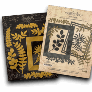 Rectangle Frames with Ferns & Foliage Die Set