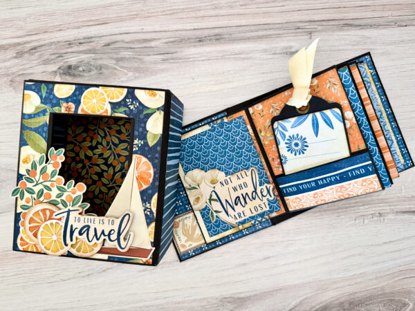 Scenic Route Album Kit – Graphic 45 Papers