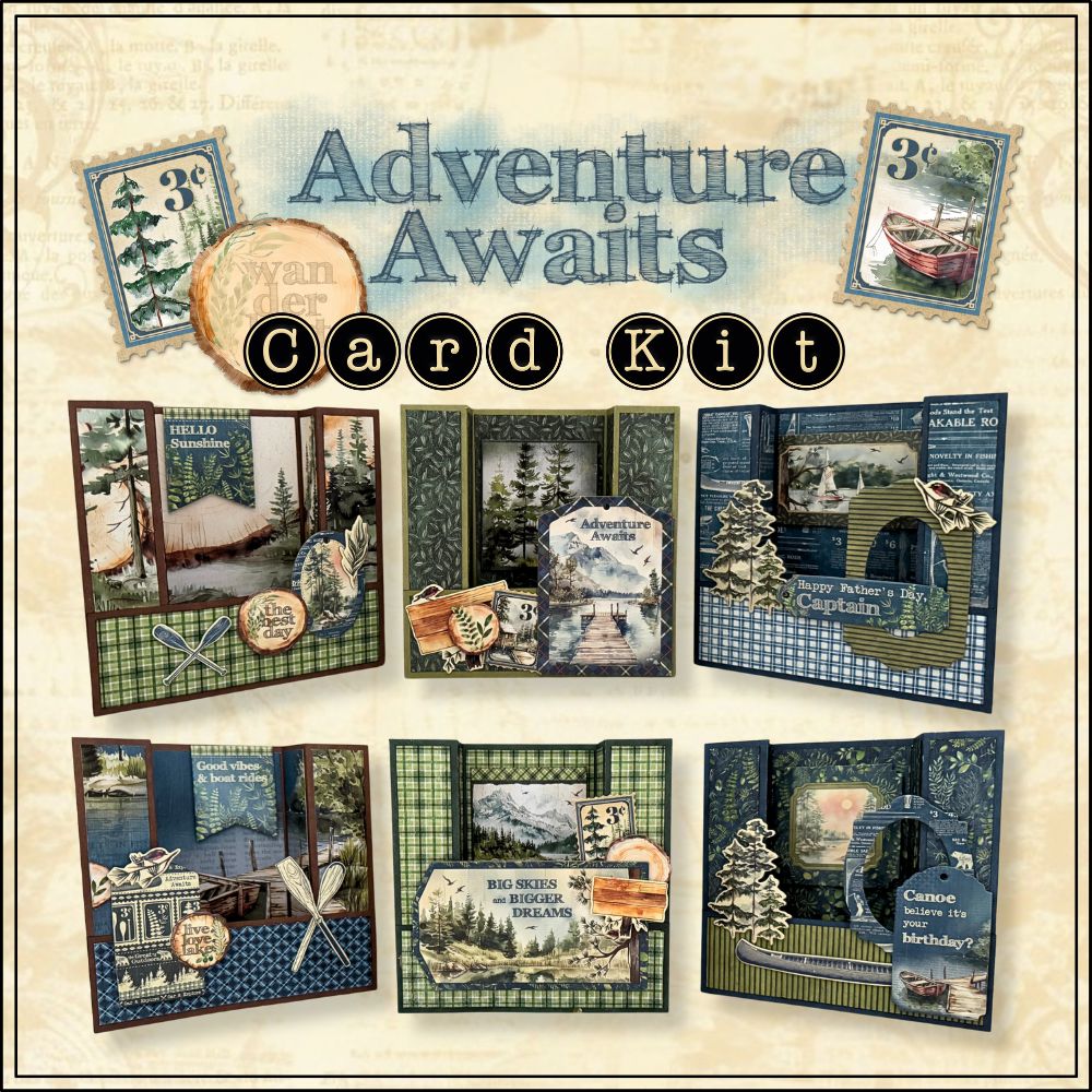 Adventure Awaits Card Kit – Graphic 45 Papers