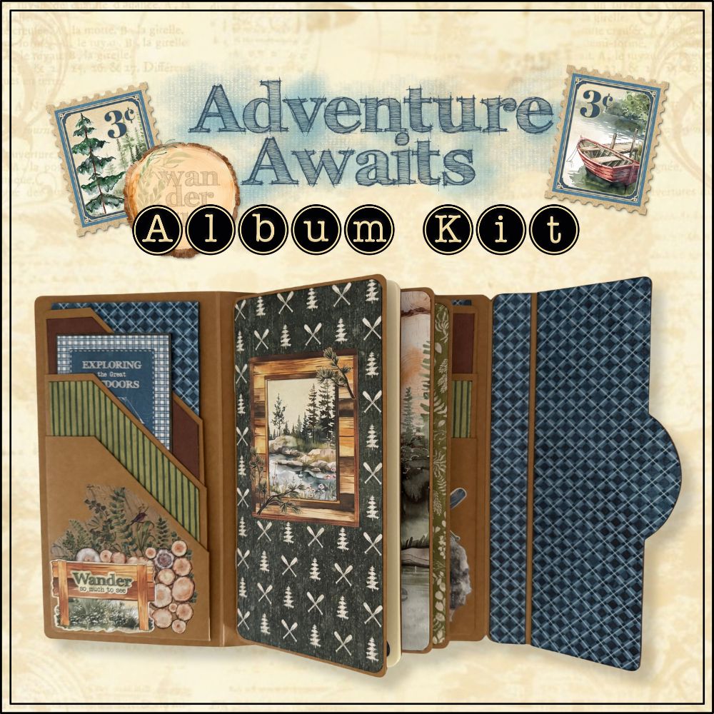 Album & Card Kit Combo ~ Subscription – Graphic 45 Papers
